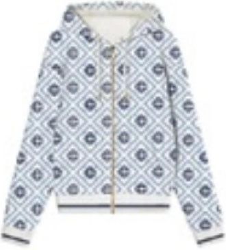 Casablanca Monogram Ritssluiting Trui - Heren - Vesten met rits - Veelkleurig - M - Hoodies & sweatvesten