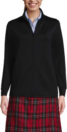 Lands End Active Performance Full Zip Jacket in Black at Nordstrom, Size X-Large