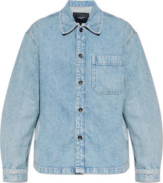 Rag & Bone Denim Jacket - Heren - Spijkerjassen - Blauw - M - Denim - Jassen
