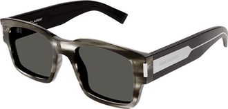 Saint Laurent SL 617 004 Mens Sunglasses Tortoiseshell Size 53 - Free RX Lenses - Free RX Lenses