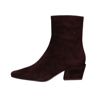 Stefano Lauran Xt8260A Enkellaarsjes - Dames - Schoenen - Rood - Maat: 37 1/2 EU Leer