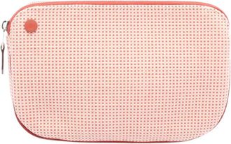 Herm&egrave;s 2010-2025 Toile Echapp&eacute; Vermillion pouch - Oranje