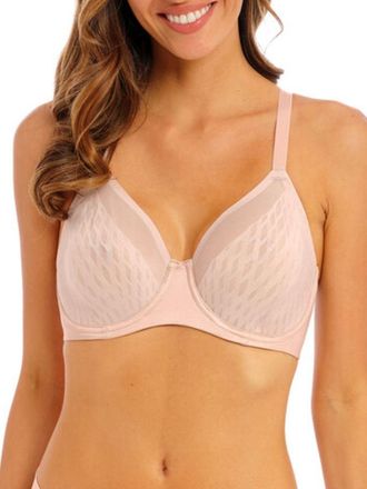 Wacoal Womens Elevated Allure Underwired Bra - Pink Polyamide - Size 34DD