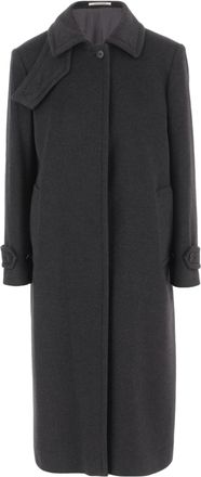 Tagliatore Dark Grey Cashmere Coat