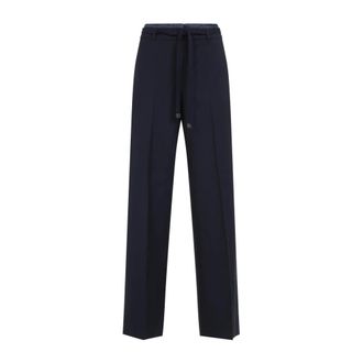PESERICO Pantaloni con cintura - - Trousers - Donna - Blu - M