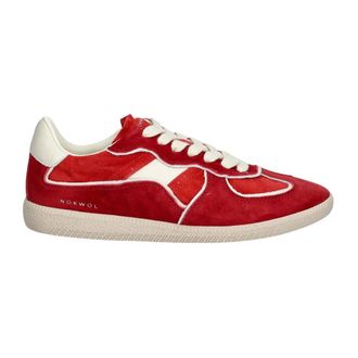 Nokwol Mujer, Zapatos, Rojo, Talla: 36 EU