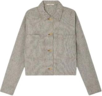 Sessun Blouses & Shirts - Dames - Overhemden - Grijs - XS - Overhemden