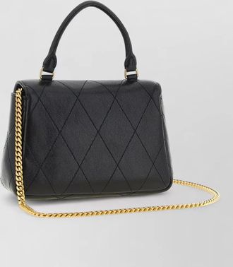 Tory Burch quilted leather clutch bag