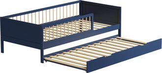 Happy Garden Letto A Scomparsa Per Bambino 190x90cm Blu Scuro Adam
