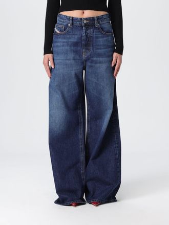 Diesel Jeans palazzo Diesel in denim di cotone
