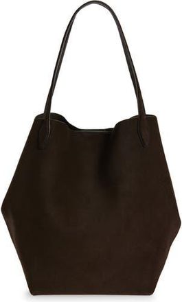 Madewell Oversize Suede Shopper in Dark Carob at Nordstrom Rack