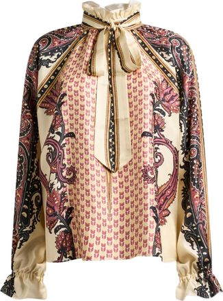 Etro Blusa con motivo geometrico - Toni neutri