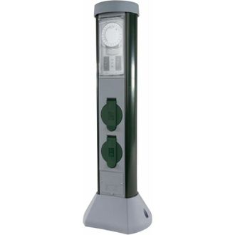 Ett Greencraft 2 Temporizador De Jard&iacute;n Socket 2