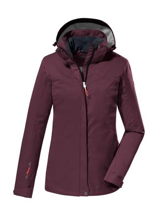 Killtec Outdoorjacke KILLTEC KOS 133 WMN JCKT, Damen, Gr. 36, lila, Obermaterial: 100% Polyester;Futter: 100% Polyester, Jacken Outdoorjacke, Wasser- und wind