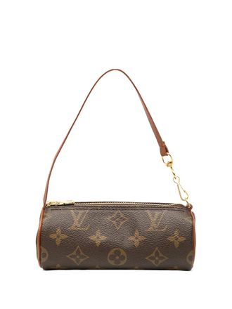 Louis Vuitton 1990-2010 Monogram Papillon Pochette handbag - Marrone