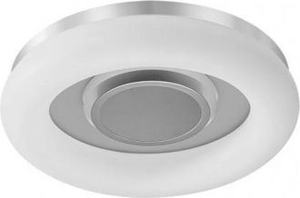 Fabrilamp Fabrilamp - Plafon Paris 48+16w 3000-4000-6500k Blanc/plata 5440lm 12x55d C/remoro, Memoria Y Reg.intensidad