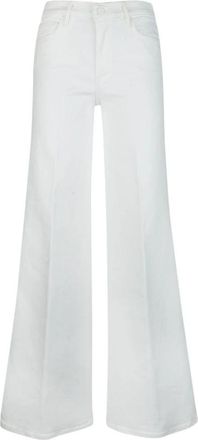 Mother The Twister Sneak Jeans - Dames - Loose Fit Jeans - Wit - W27 - Katoen - Jeans