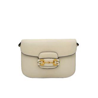 Gucci Pre-owned Vintage Schoudertas - Dames - Pre-owned - Beige - Maat: ONE Size Leer