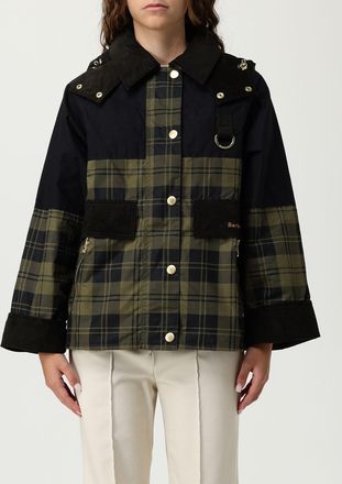 Barbour Giubbotto Barbour in cotone con stampa Tartan
