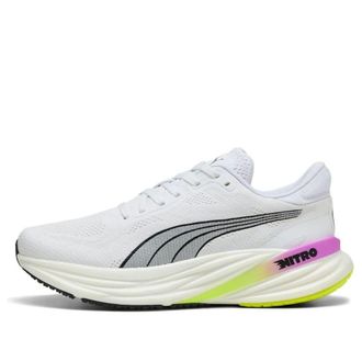 Puma (WMNS) PUMA Magnify Nitro 2 White Pure Magenta 377540-20