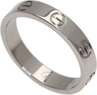 Cartier White Gold (18K) Band Ring (Pre-Owned)