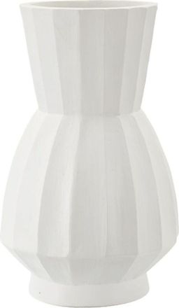 Mauro Ferretti Jarr&oacute;n Decorativo Mauro Ferretti Blanco 24x41 Cm Magnesio