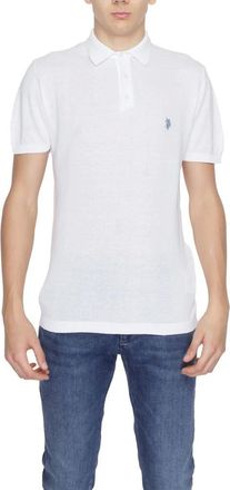 U.S.Polo Association Hombre, Camisetas, Blanco, Talla: M