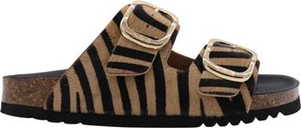 Scholl Bauwens Comfort Slipper - Dames - Sandalen - Bruin - 37 EU - Schoenen