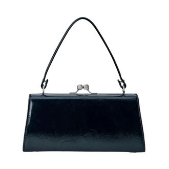 Vivienne Westwood Doll XL Tote Bag - Dames - Tassen - Zwart - Maat: ONE Size Zijde