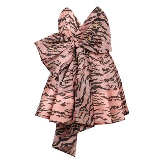 Zimmermann Short Dresses, female, Pink, Size: M Matchmaker Bow Mini Dress