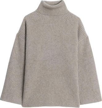 Holzweiler Coltruien - Dames - Coltruien - Beige - M/L - Truien & Vesten