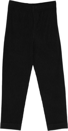 Homme Pliss&eacute; Issey Miyake Pliss&eacute; broek - Zwart