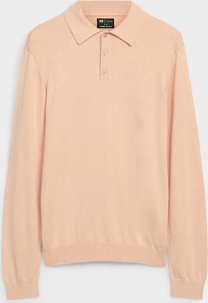 Le 31 Mens Modal-blend Polo Shirt sweater