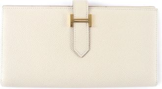 Herm&egrave;s Soufre Chevre Myzore Leather (Pre-Owned)