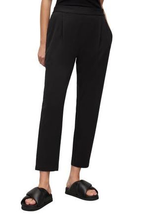 AllSaints Aleida Jersey Crop Pants in Black at Nordstrom Rack, Size 6