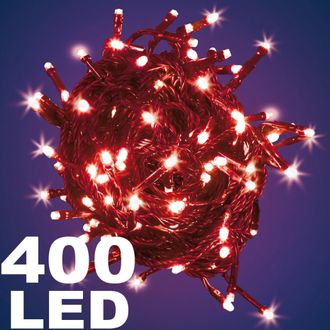 Trade Shop Trade Shop - Catena Luminosa 400 Luci Led Luci Luci Controler 8 Funciones Internas