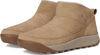 Columbia Minx Xtra Shorty Suede Womens Snow Shoes Sahara/Sea Salt : 10.5 B - Medium