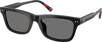 Polo Ralph Lauren PH4240U Polarized 500181 Mens Sunglasses Black Size 54