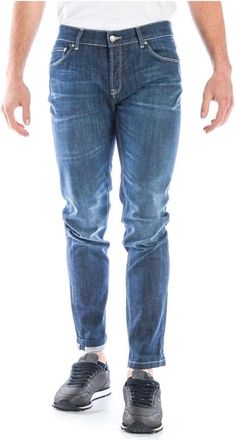 Daniele Alessandrini Jeans - Heren - Slim Fit Jeans - Blauw - W31 - Katoen - Jeans