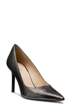 Stuart Weitzman Stuart Power 85 Pump in Gunmetal at Nordstrom, Size 6.5