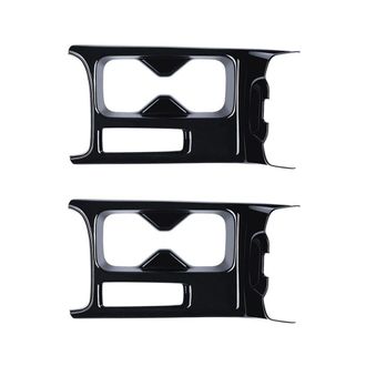 OEM Coloca Dos Pegatinas Negras Brillantes Para Cubrir Los Portavasos En La Consola Central Del Coche, Aptas Para El Hrv Hr-v