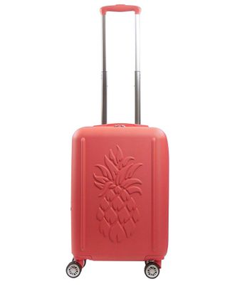 Tommy Bahama 22.5 Hard-Sided 3D Expandable Pineapple Luggage With Drawstring Bag