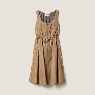 Miu Miu Technical silk dress