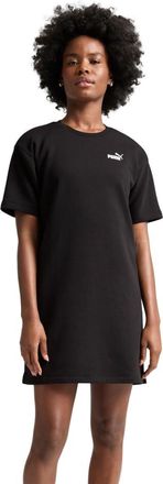 Puma Womens Essentials Short Sleeve Dress Casual Black Ss25, XL