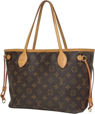 Louis Vuitton Monogram Beige Brown Monogram Tote Bag (Pre-Owned)