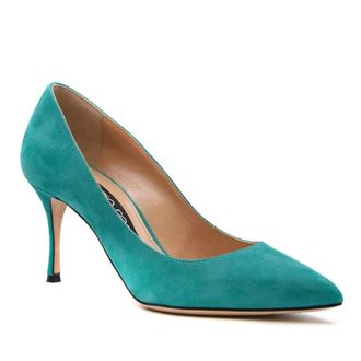 Sergio Rossi Hohe Schuhe - Decollete Green - Gr. 36,5 (EU) - in Gr&uuml;n - f&uuml;r Damen