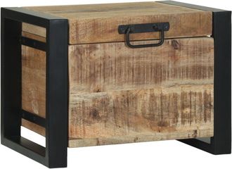 vidaXL Storage Chests Brown 40 x 30 x 30 cm Solid Mango wood Vidaxl
