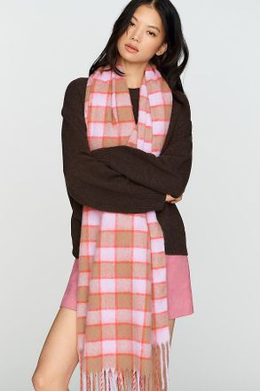 Maeve Pop Plaid Scarf