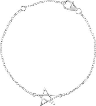 Lucy Quartermaine Sol Star Bracelet in Sterling Silver at Nordstrom, Size 7