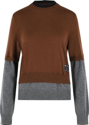 Marni Brown Cashmere Sweater